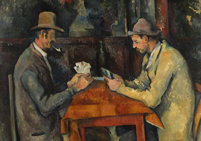 Los jugadores de cartas, Paul Cézanne