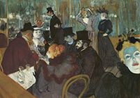 En el Moulin Rouge, Henri Toulouse-Lautrec